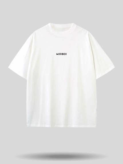 Money Talks Printed T-Shirt – White Color by Milliboi (2)