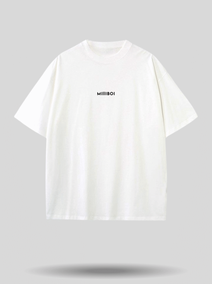Money Talks Printed T-Shirt – White Color by Milliboi (2)