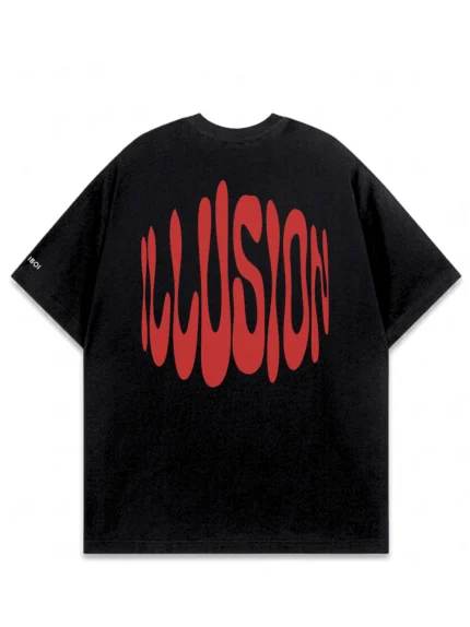 Illusion Oversized T-Shirt